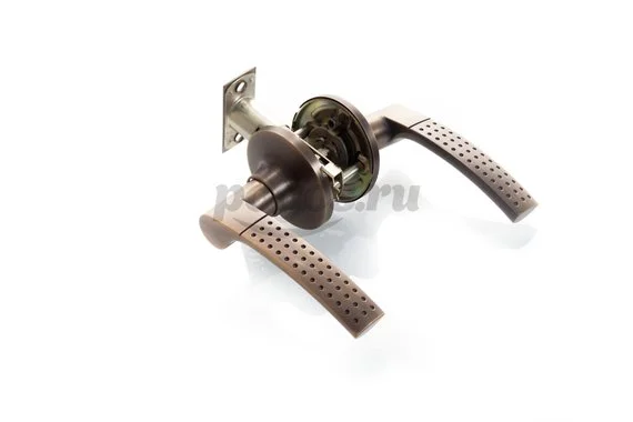 Защелка межкомнатная без ключа и фиксатора 8026-05-АN старая бронза  АПЕКС 