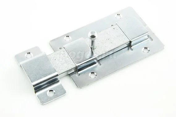 Засов дверной 115мм накладной плоский МЕТАЛЛИСТ