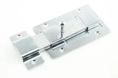 Засов дверной 115мм накладной плоский МЕТАЛЛИСТ