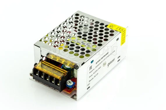 Блок питания для светодиодной ленты  30W 12V IP20 GAUSS