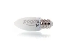 Лампа энергосберегающая, E27,  9Вт, 4200К, Candle  GAUSS 