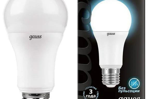 Лампа светодиодная GAUSS E27 12W 4100K