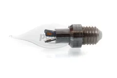 Лампа светодиодная, E27, 5Вт, 2700К, диммируемая, Candle Tailed Crystal clear  GAUSS /10/ *