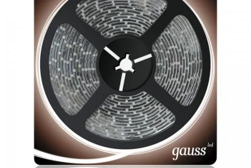 Лента светодиодная 4,8W 12V 3528/60 красный GAUSS