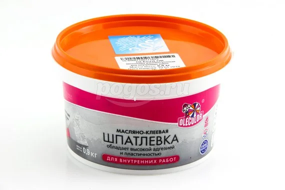 Шпатлевка масл/клеевая, 0,9кг OLECOLOR