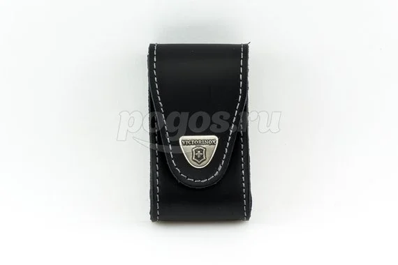Чехол VICTORINOX Swiss Army для ножа 91 мм 5-8 уровней кожаный черный