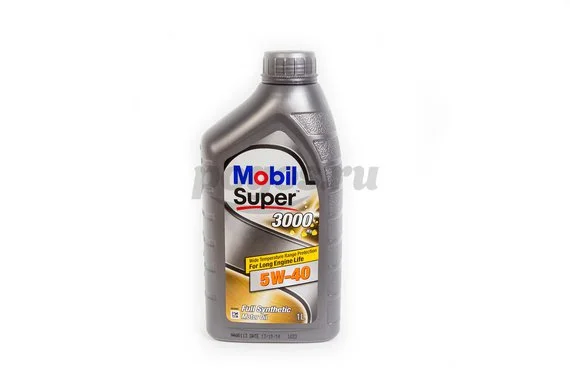 Масло моторное 5w40,X1, SUPER3000 MOBIL