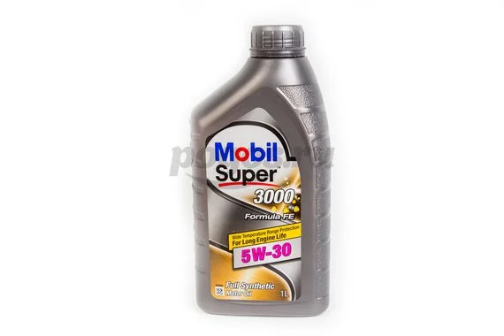 Масло моторное 5w30,X1F-FE, SUPER3000 MOBIL