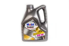 Масло моторное 5w30, X1F-FE, SUPER3000 MOBIL