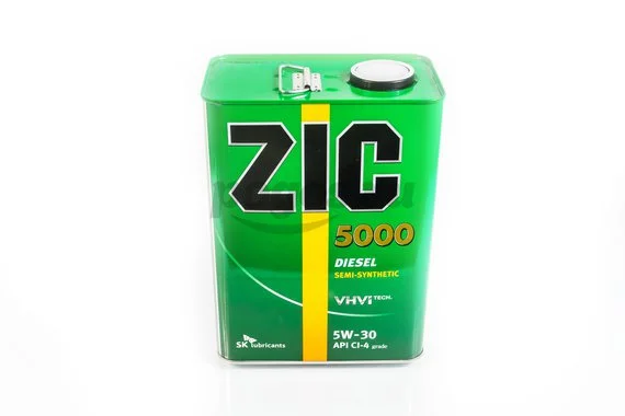 Масло моторное 5w30,CL-4, Diesel, 5000 ZIC