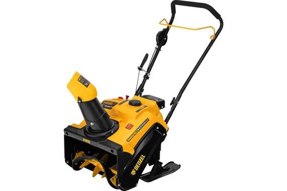 Машина снегоуборочная 4Т 3л/с 46*27см ручной стартер,лыжи SB460 Sled  DENZEL