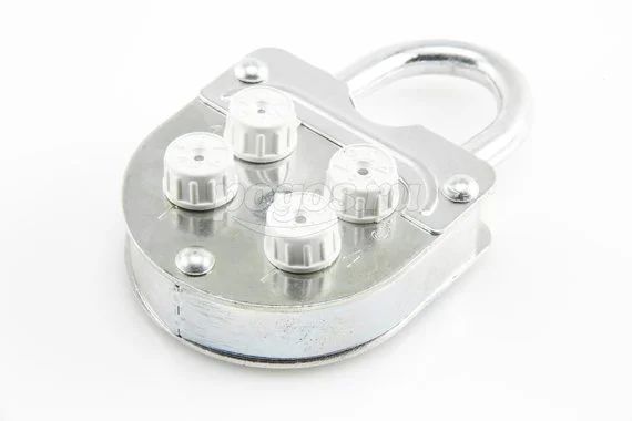 Замок навесной кодовый дужка d-7мм  СТАНДАРТ