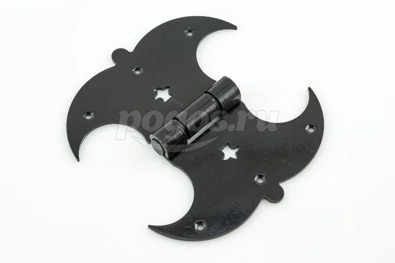 Петля-стрела фигурная 165мм двойная