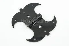 Петля-стрела фигурная 165мм двойная