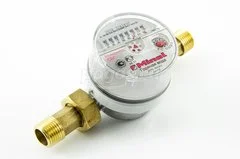 Счетчик горячей воды 1/2, 80мм  Миномесс MINOL