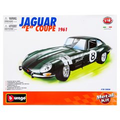 Машина Jaguar "Е" Coupe 1:18 металл сборка  BBURAGO