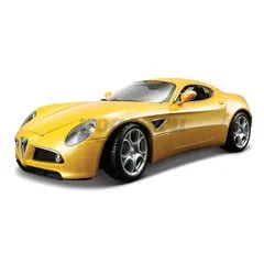 Машина Alfa 8C Competizione 1:18 металл сборка BBURAGO