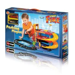 Игровой набор паркинг 3 уровня с 2-мя металлическими машинами 1:43  BBURAGO