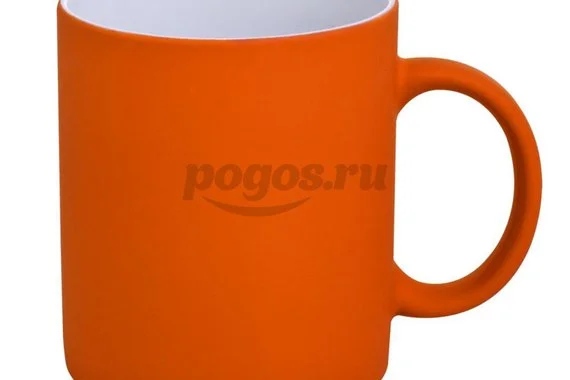 Кружка для нанесения изображения "Хамелеон"  /оранжевая