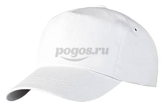Кепка с изображением белая
