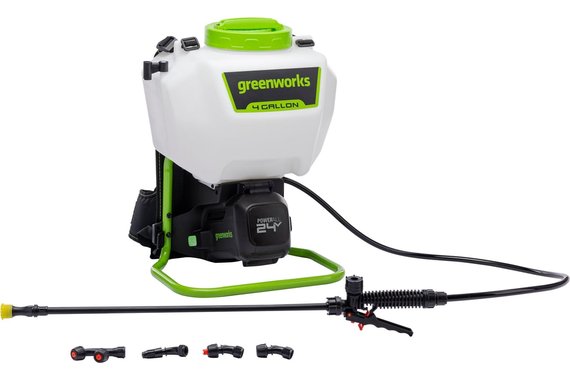 Опрыскиватель садовый с аккумулятором 24В 15 л (без АКБ и ЗУ) GREENWORKS
