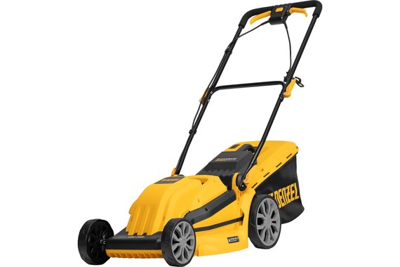 Газонокосилка сетевая 2000Вт ширина 440мм 6 уров. травосб. 45л GMC-2000  DENZEL