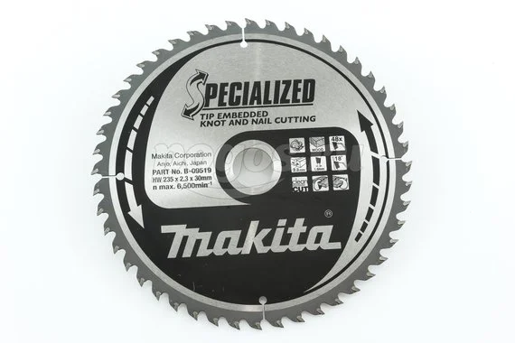 Пильный диск MAKITA Specialized по дереву 235х30х2.3мм 48 зубьев