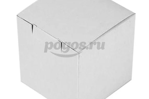 Коробка для кружки белая