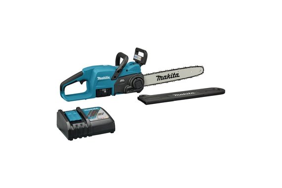 Пила цепная акк 18В шина 40см шаг 3/8" паз 1,1мм Li-ion (Акк и ЗУ) DUC407RT MAKITA