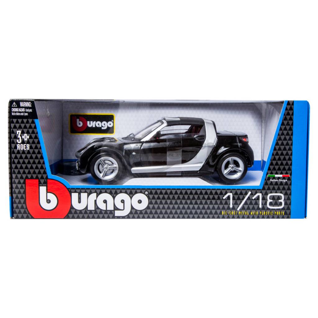 Машина Smart Roadster 1:18 металл BBURAGO - Купить в Красноярске по низкой  цене