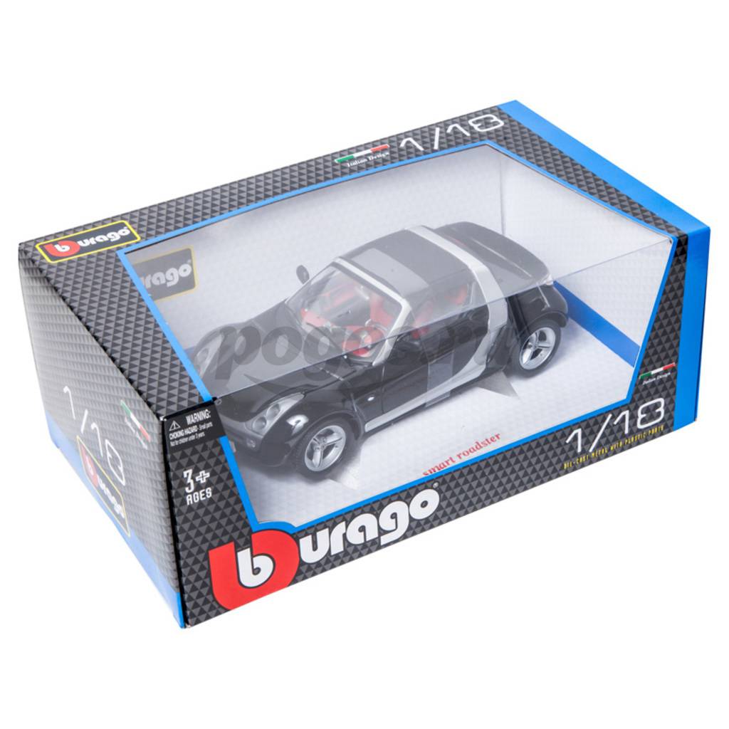 Машина Smart Roadster 1:18 металл BBURAGO - Купить в Красноярске по низкой  цене