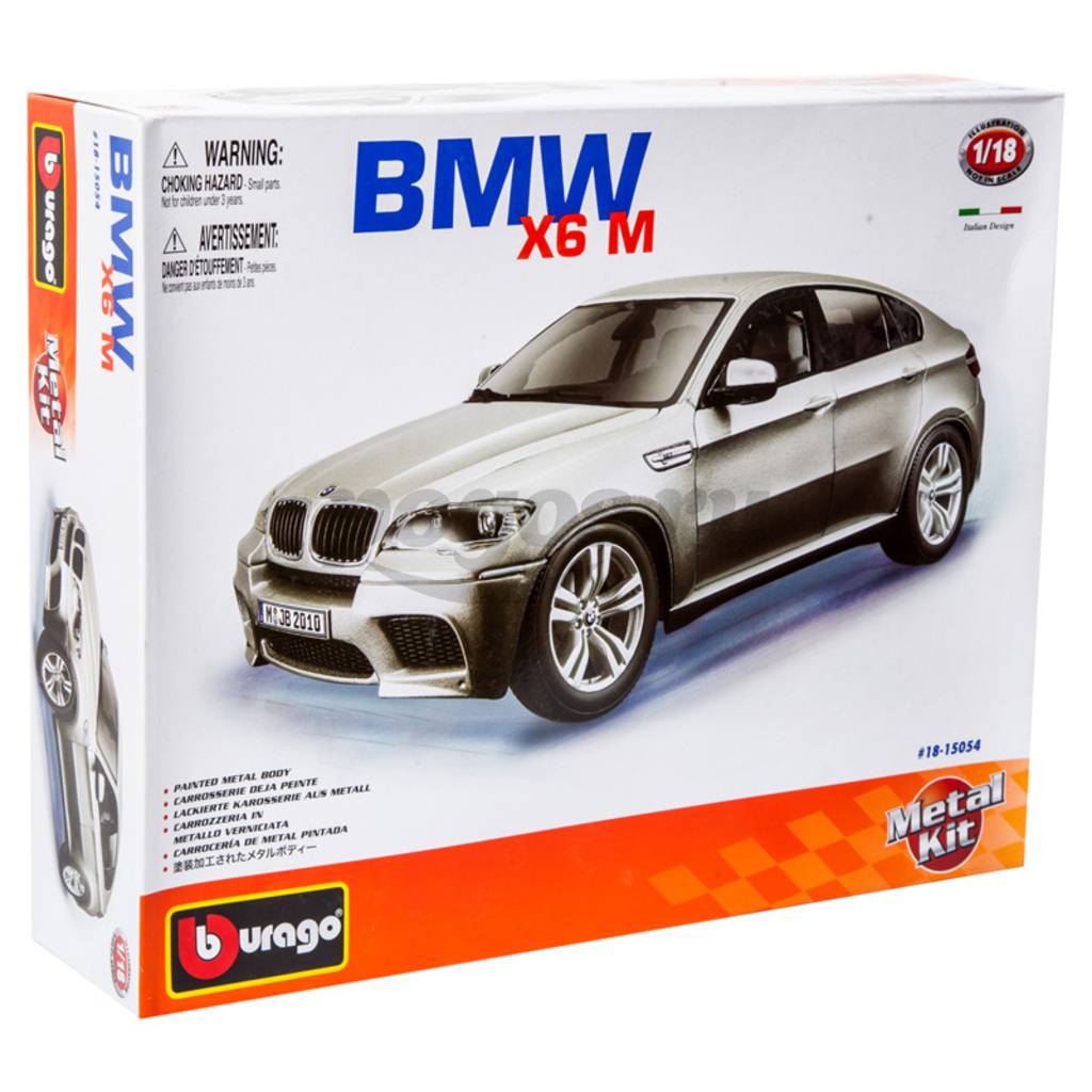 Машина BMW X6M 1:18 металл сборка BBURAGO - Купить в Красноярске по низкой  цене