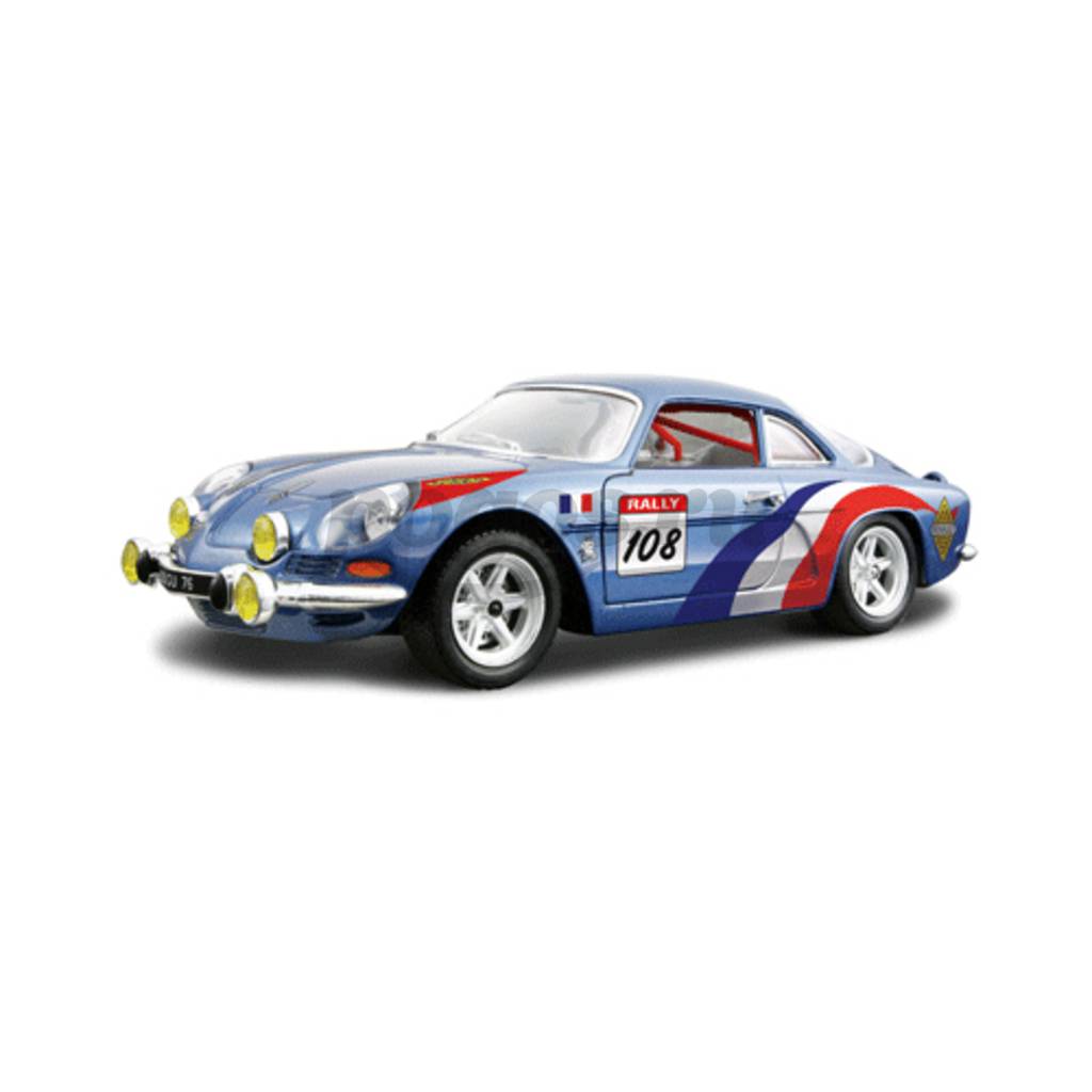 Машина Alpine Renault A110 1600S 1:24 металл BBURAGO - Купить в Красноярске  по низкой цене