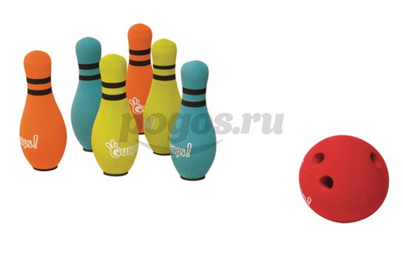 Игра "Боулинг" 6 кеглей, 1 шар
