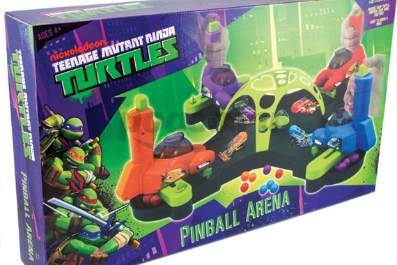 Игра настольная 4 игрока "Большая пинбольная арена" TMNT
