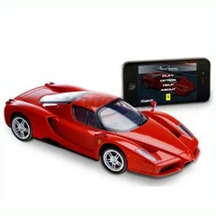 Машина Ferrari Enzo с управлением от iPhone, iPad, iPod через Bluetooth 1:16 SILVERLIT