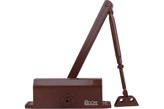 Доводчик дверной до 160кг коричневый L8226  DORF