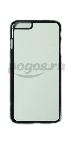 Чехол для нанесения изображения на IPhone 6 /пластик/ черный  2D
