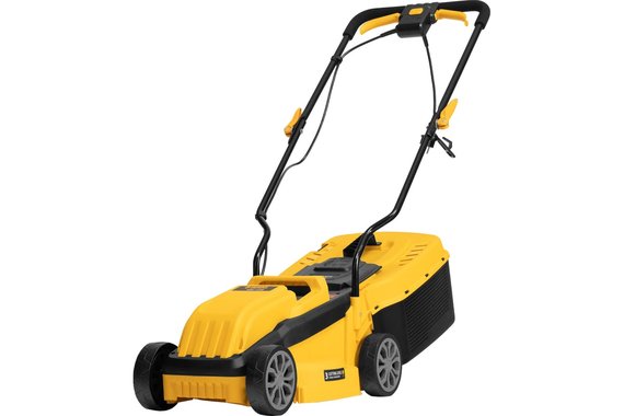 Газонокосилка сетевая 1200Вт ширина 320мм 3 уров. травосб. 30л GMC-1200  DENZEL
