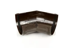 Угловой элемент пластиковый 120 мм 135°шоколад DOCKE