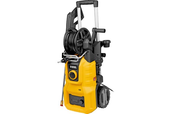 Мойка высокого давления 2400Вт 200бар 420л/час с барабаном R-200D  DENZEL