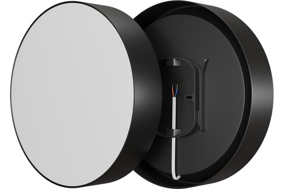 Светильник светодиодный накладной круг 170мм 18Вт 4000К IP20 черный