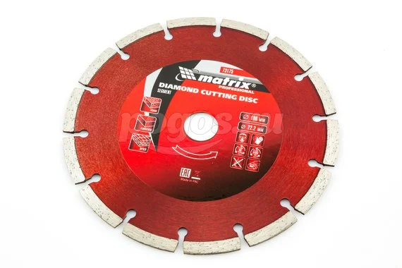Диск отрезной MATRIX Professional 180х22.2мм алмазный сегментный