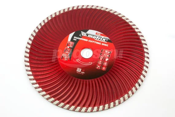 Диск отрезной MATRIX Professional 230х22.2мм алмазный Turbo