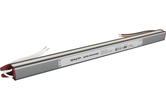 Блок питания ультратонкий 36Вт 24В 1,5А IP67