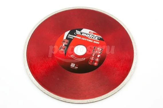 Диск отрезной MATRIX Professional 230х25.4мм алмазный сплошной