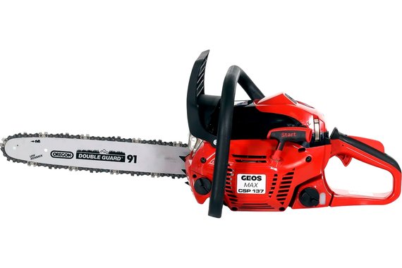 Бензопила 1,45кВт/2,0л/с шина 35см цепь 14" (35см) 3/8", 0.050" (1.3мм) Comfort 6436  GEOS