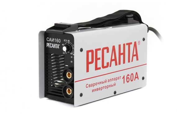 Сварочный аппарат РЕСАНТА САИ-160 ПН-70% 160А 3.8кг + сварочная маска