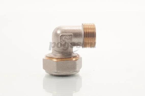 Уголок д/мет. пл. труб, цанга 26 M 3/4 STI