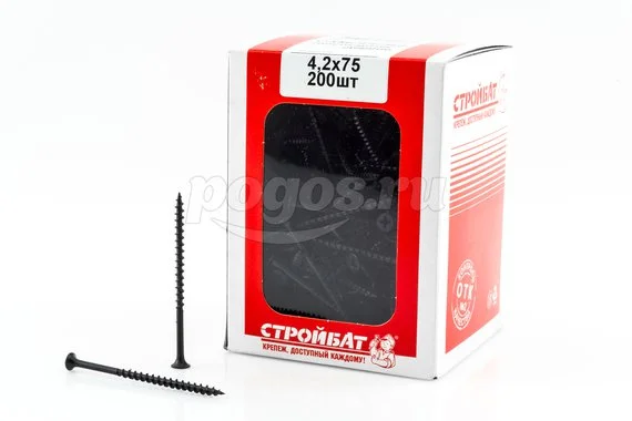 Саморез по дереву 4.2х75 200 шт